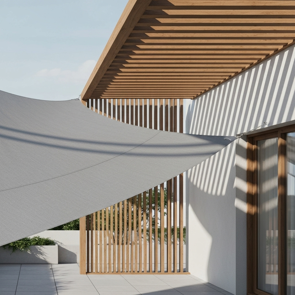 Sun sail and pergola on patio - Sun Sail vs Pergola: Which One Fits Your Patio Best?